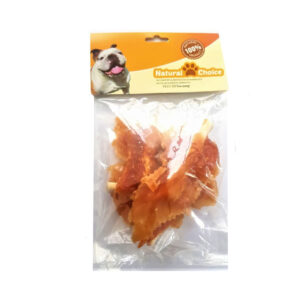 Pechugas de Pollo C/Palitos de Carnaza 100gr-Natura Choice