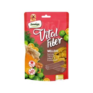 Vital Fiber Miel, Semillas de Hinojo, Naranja y Chia, 8 Piezas