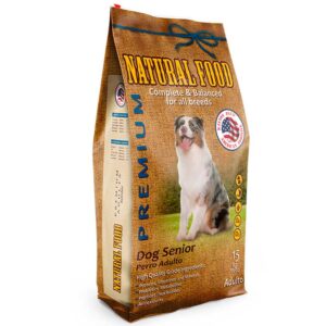 Natural Food Dog Senior 15 Kg
